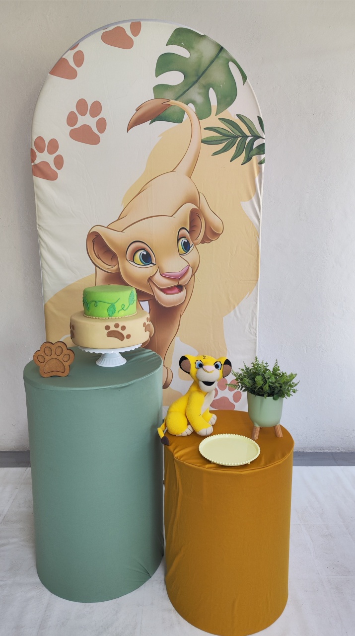 Kit Simba Casadinho - Elisete Festas Kit Pegue e Monte