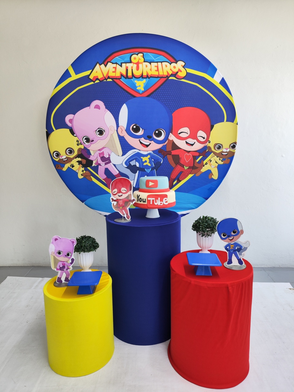 Kit Aventuras Lucas Neto Opção 2 - Elisete Festas Kit Pegue e Monte