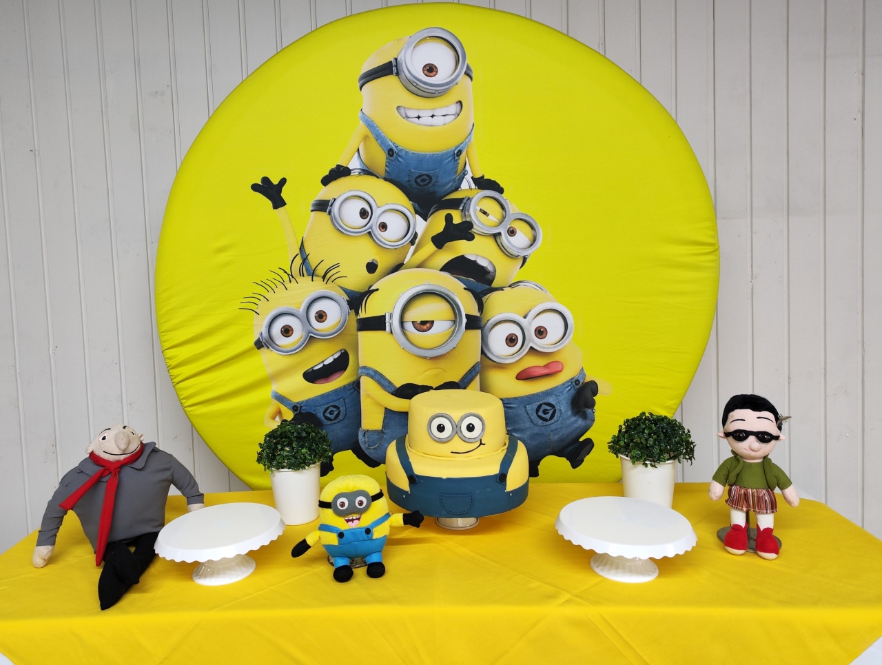 Kit Minions Opçao 1 - Elisete Festas Kit Pegue e Monte