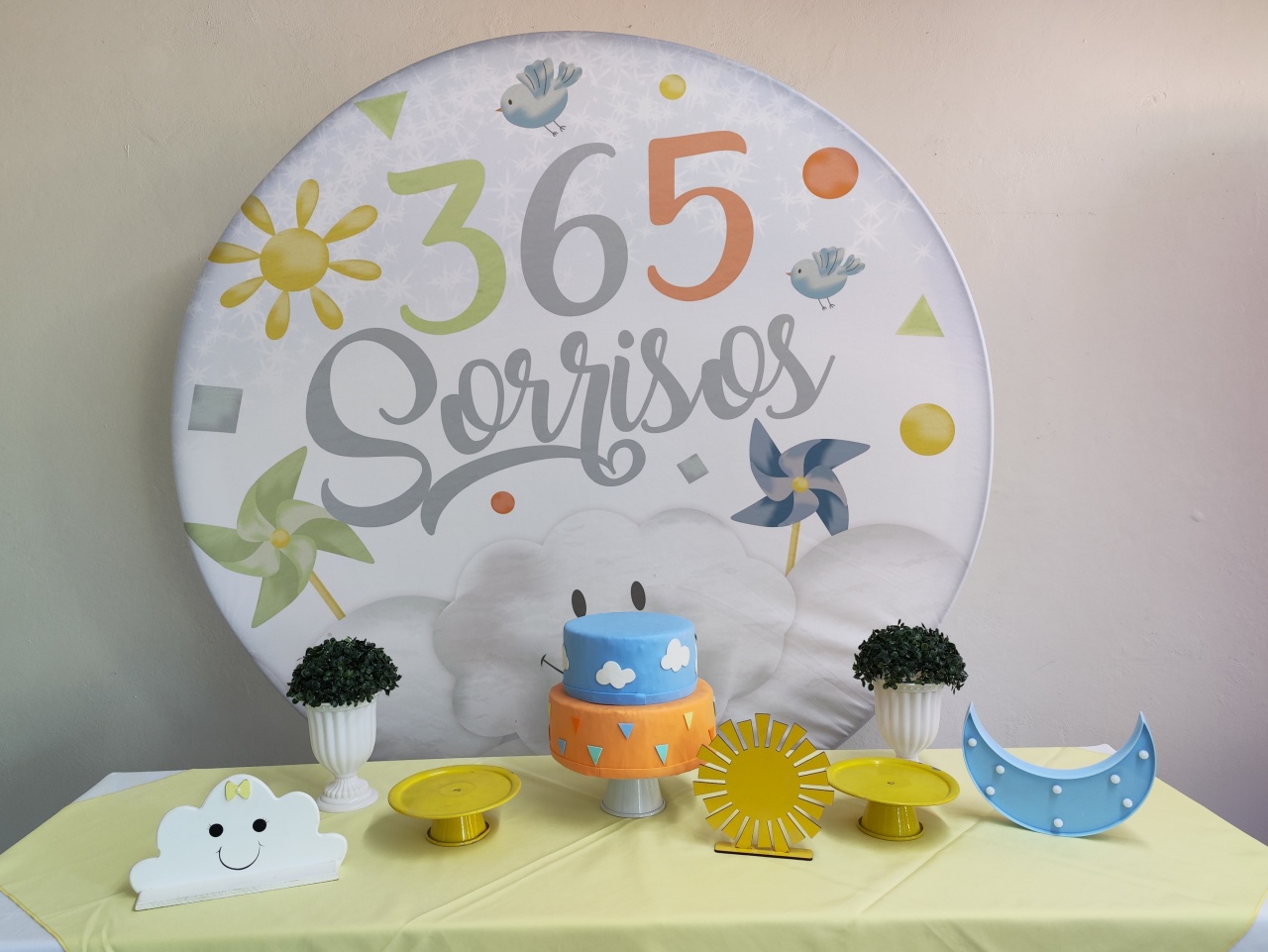 Kit 365 Sorrisos - Opção 1 - Elisete Festas Kit Pegue e Monte