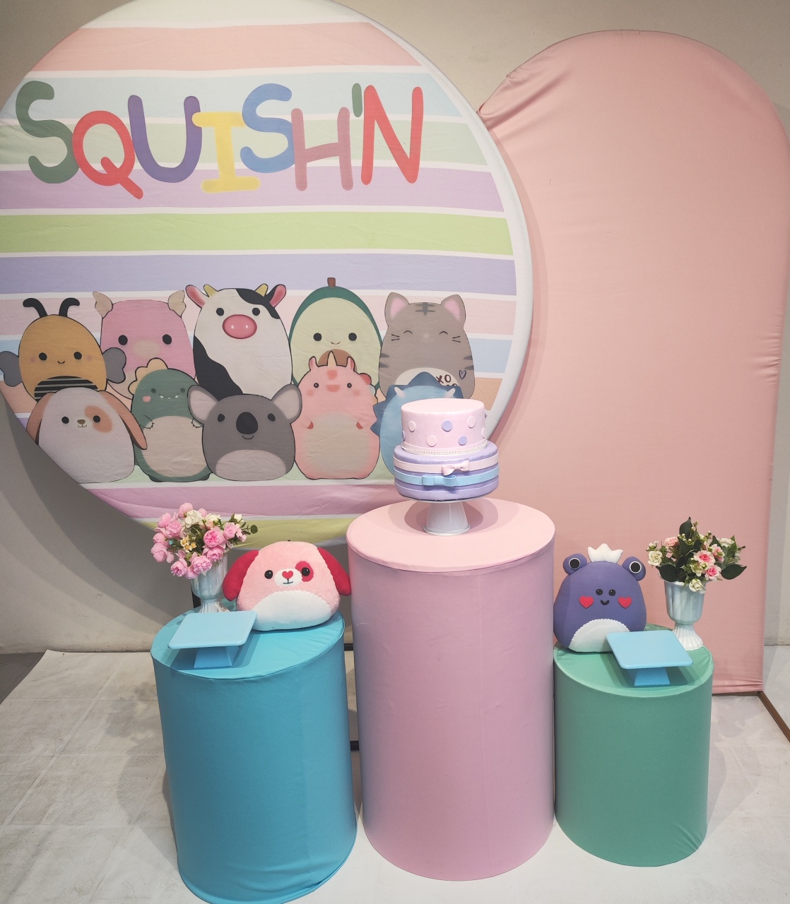 Kit Squishin Opção Plus  - Elisete Festas Kit Pegue e Monte