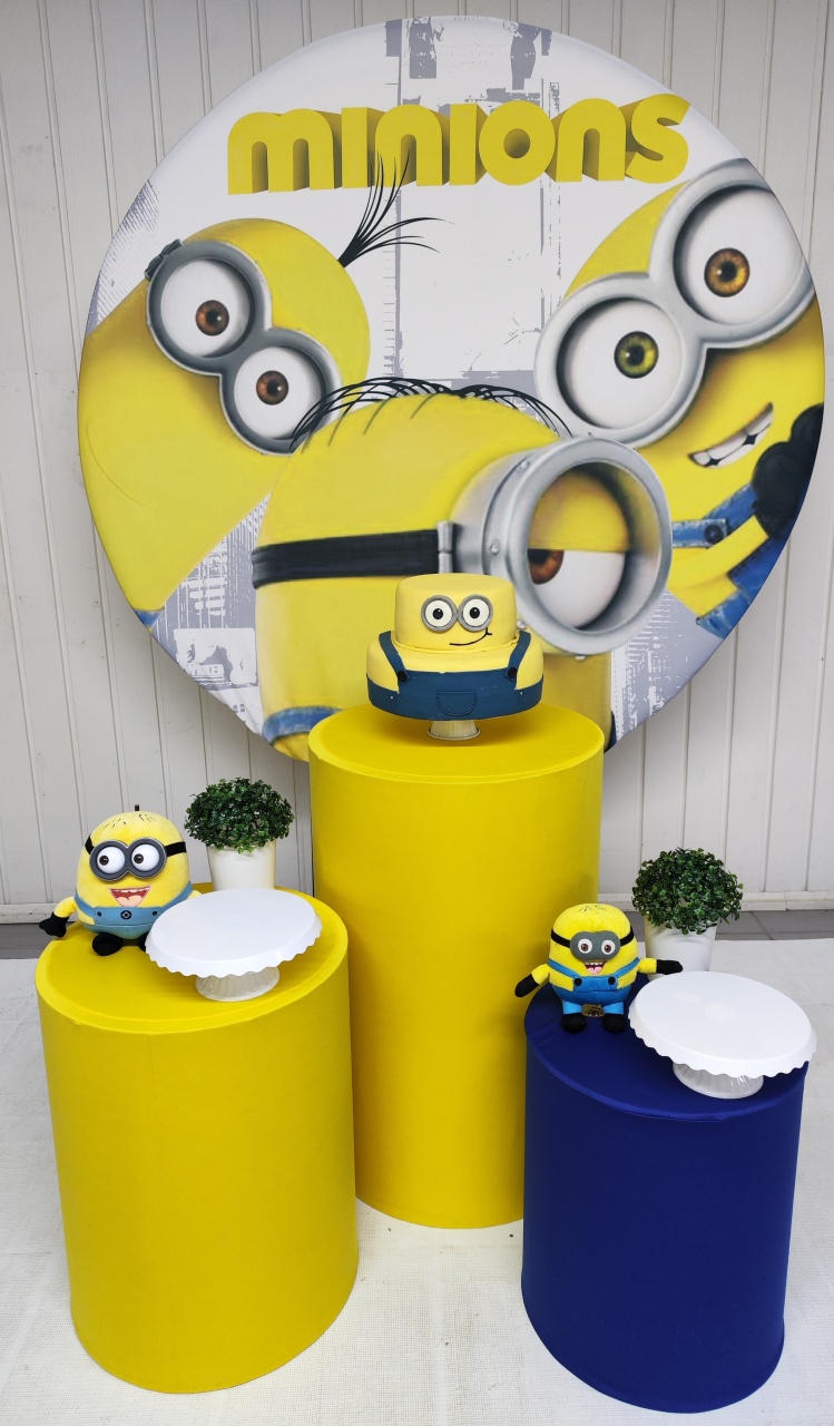 Kit Minions 2 Opção 2 - Elisete Festas Kit Pegue e Monte