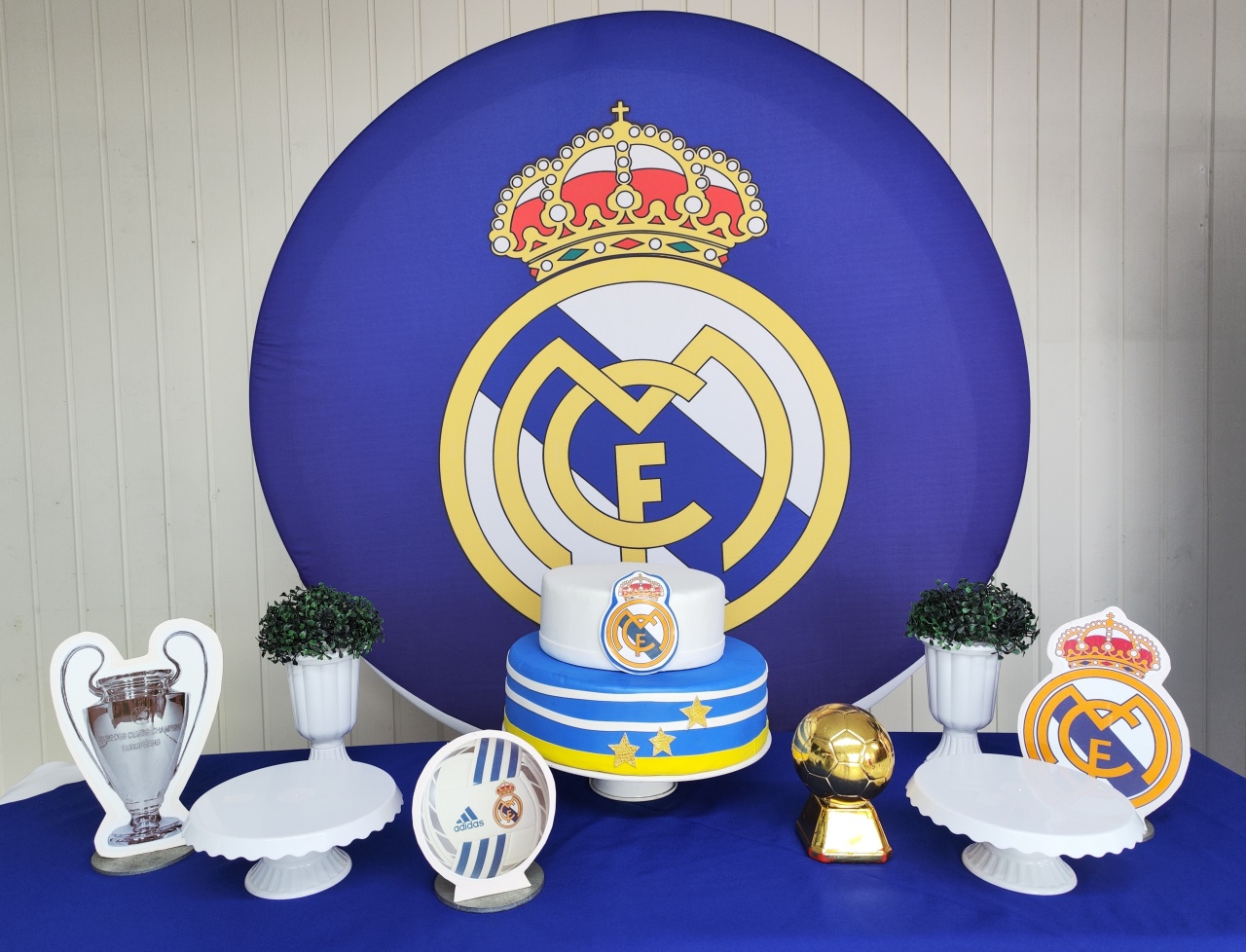 Kit Real Madri ( Opçao 1) - Elisete Festas Kit Pegue e Monte