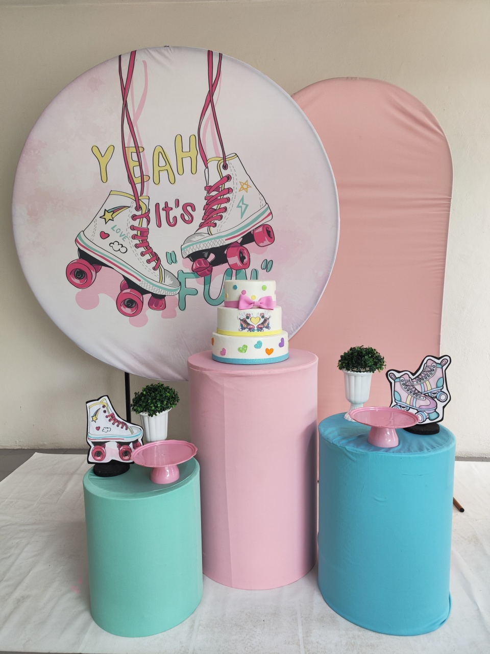 Kit Patins Opção Plus  - Elisete Festas Kit Pegue e Monte