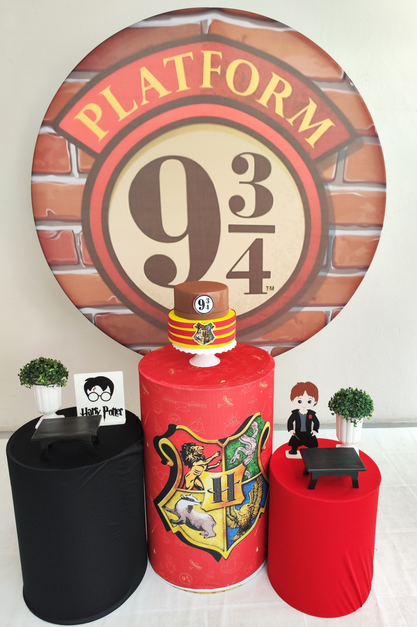 Kit Harry Potter Símbolo Opção 2 - Elisete Festas Kit Pegue e Monte