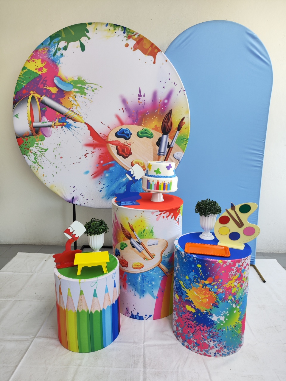 Kit Pintando O 7 Opção Plus  - Elisete Festas Kit Pegue e Monte