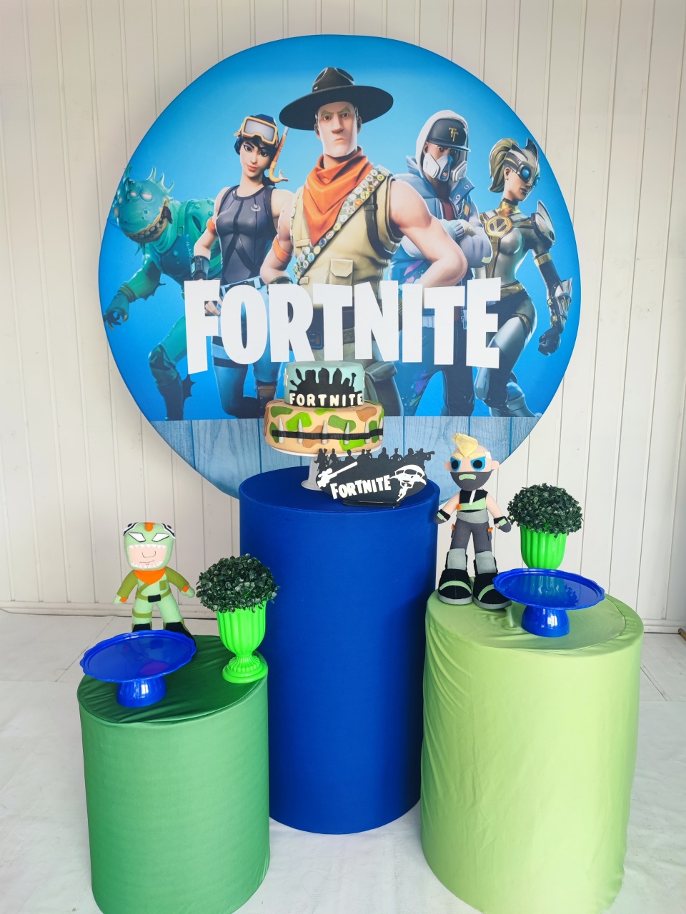 Kit Fortinite  Opçao 2 - Elisete Festas Kit Pegue e Monte