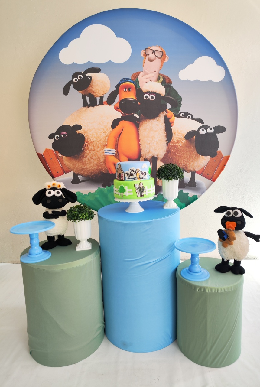 Kit Shuan O Carneiro Opção 2 - Elisete Festas Kit Pegue e Monte