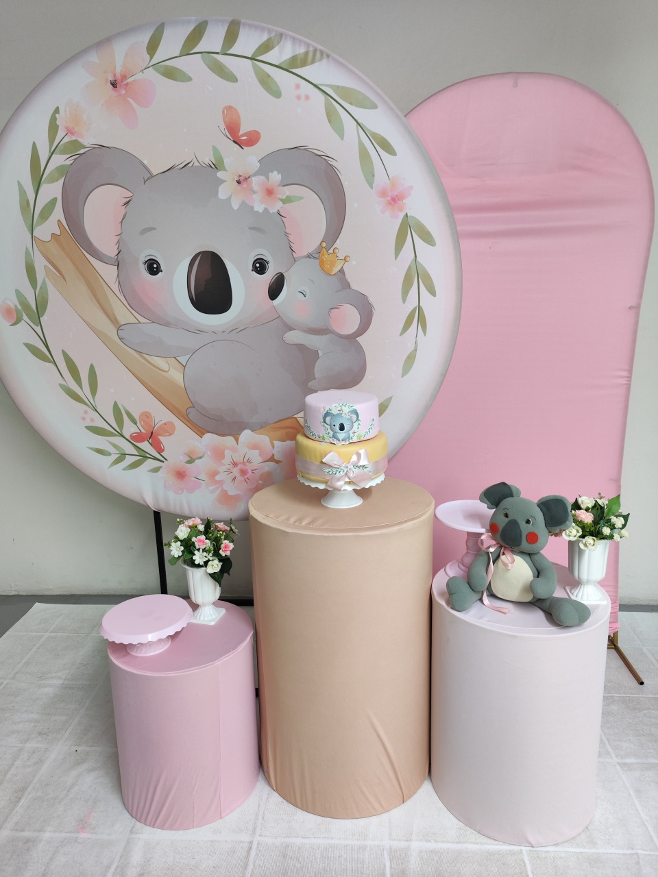 Kit Coala Menina Opção Plus - Elisete Festas Kit Pegue e Monte