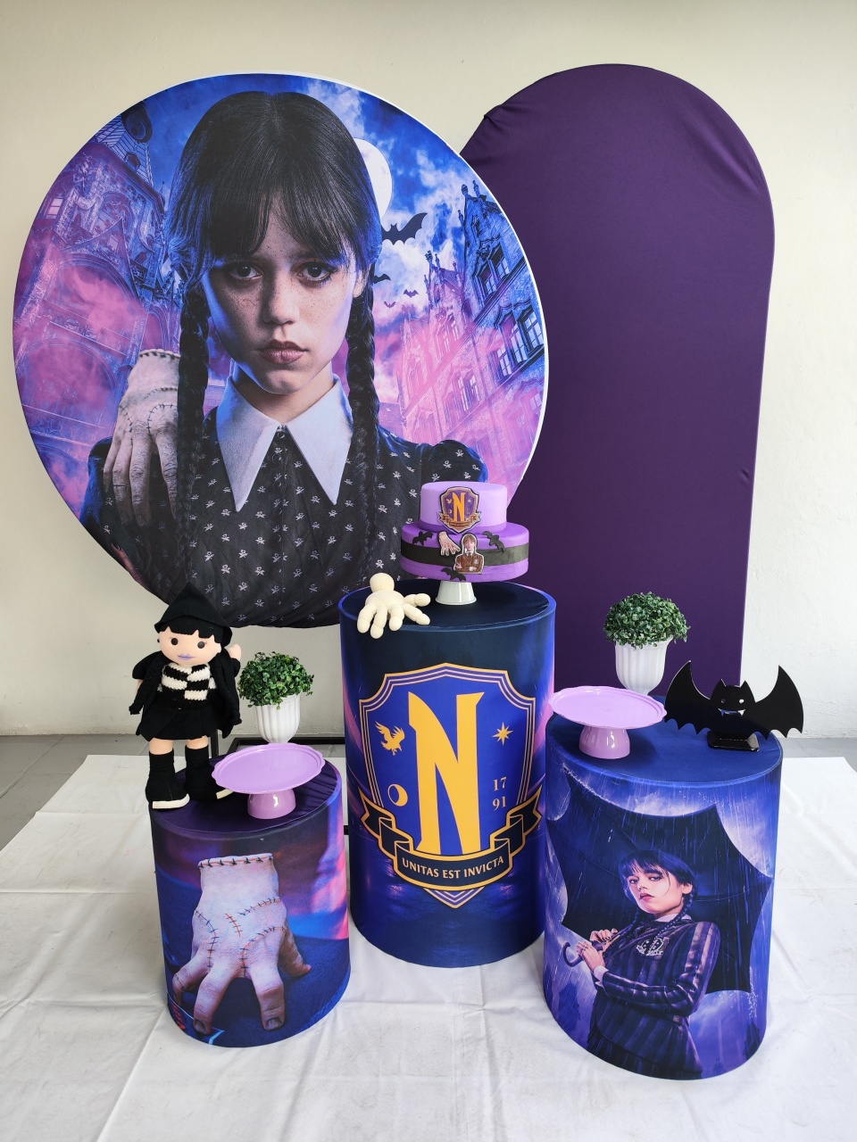 Kit Wandinha Opção Plus  - Elisete Festas Kit Pegue e Monte
