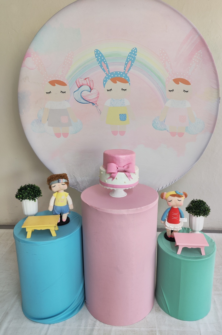 Kit Boneca Metto Opção 2 - Elisete Festas Kit Pegue e Monte