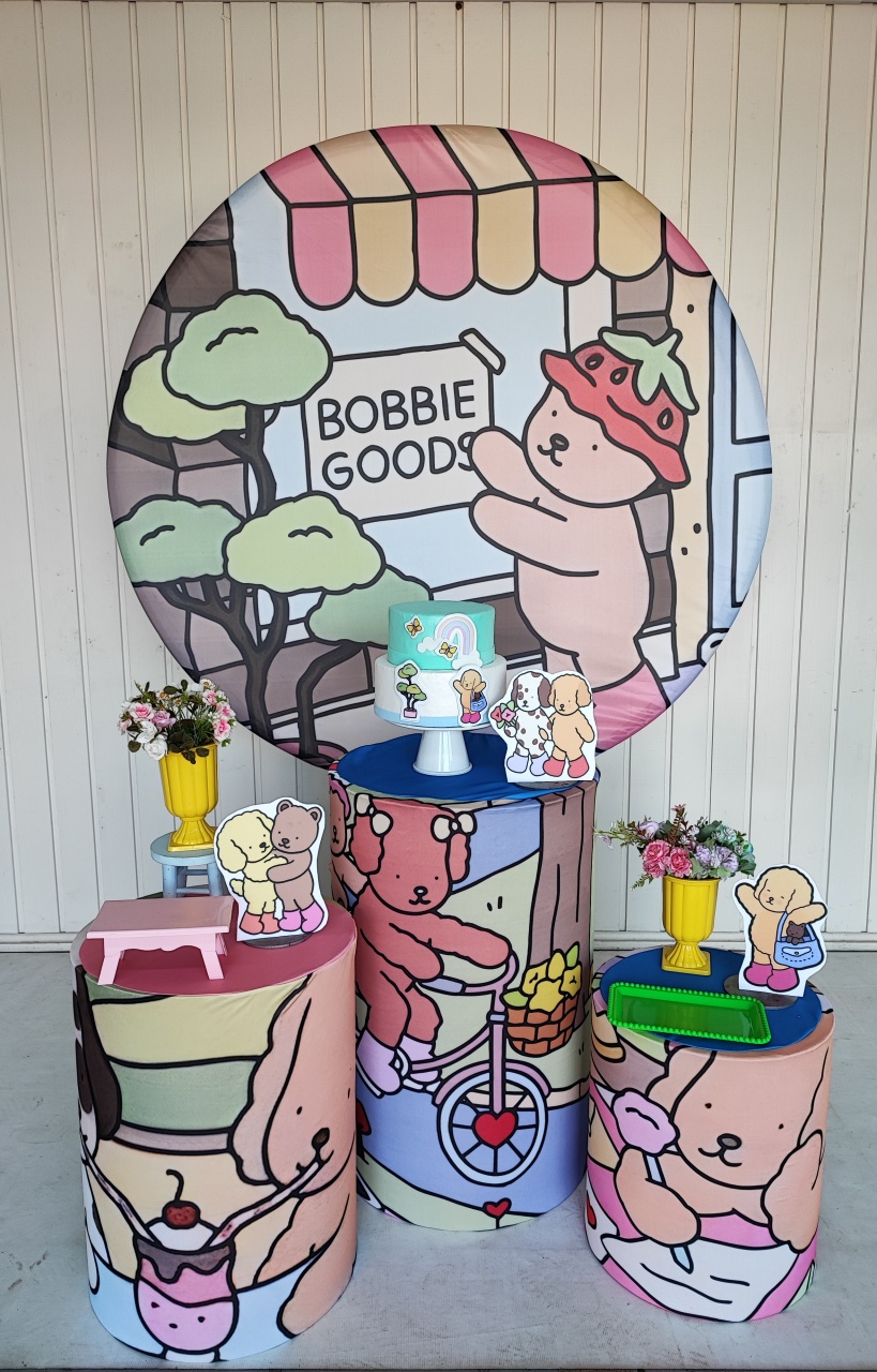 Kit Bobbie Goods - Opção 2 - Elisete Festas Kit Pegue e Monte