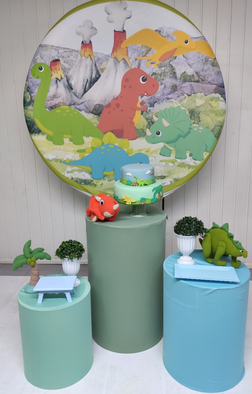 Kit Dinossauro Mod 2 (Opção 2) - Elisete Festas Kit Pegue e Monte