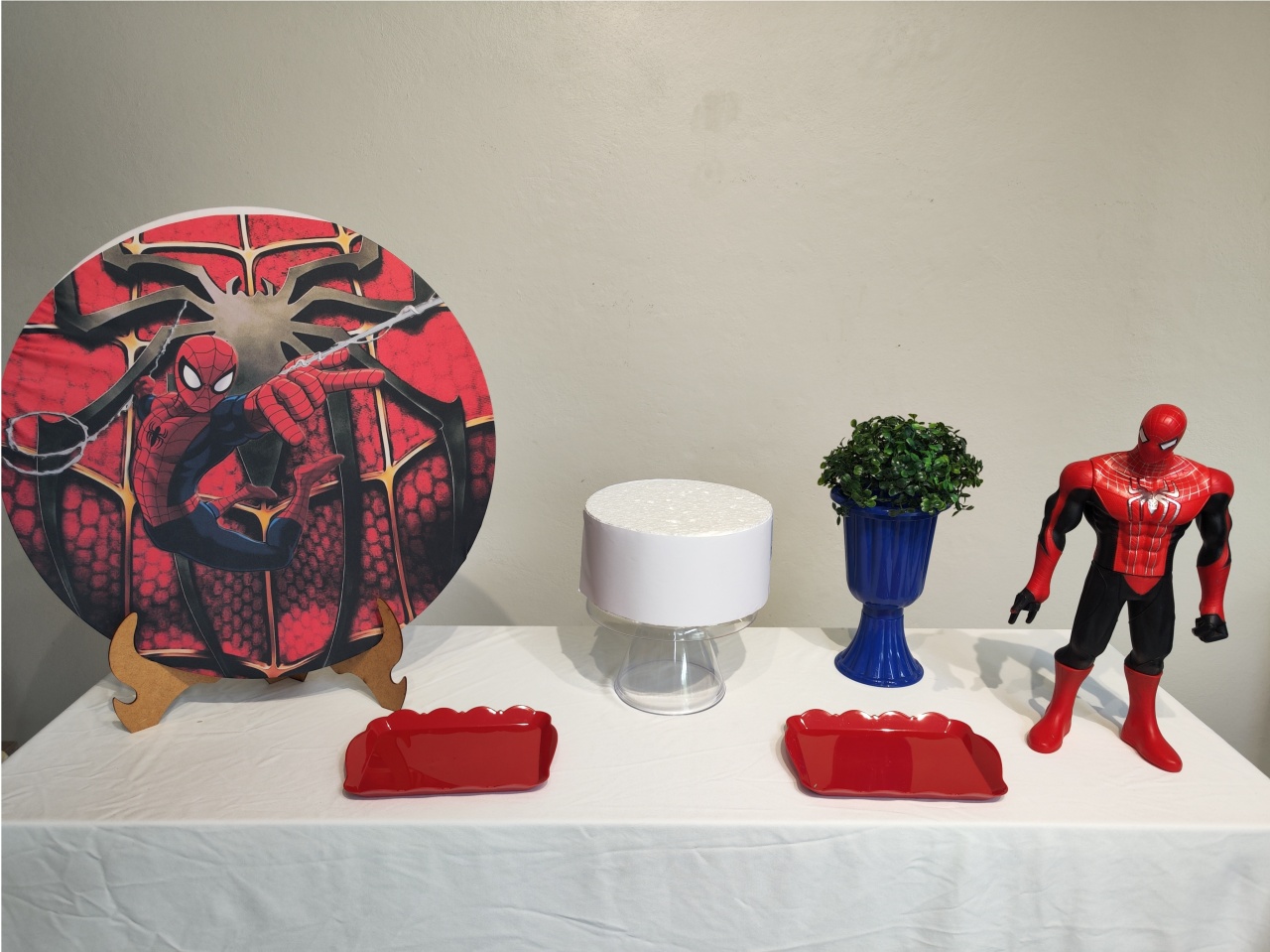 Mini Kit Homem Aranha  - Elisete Festas Kit Pegue e Monte