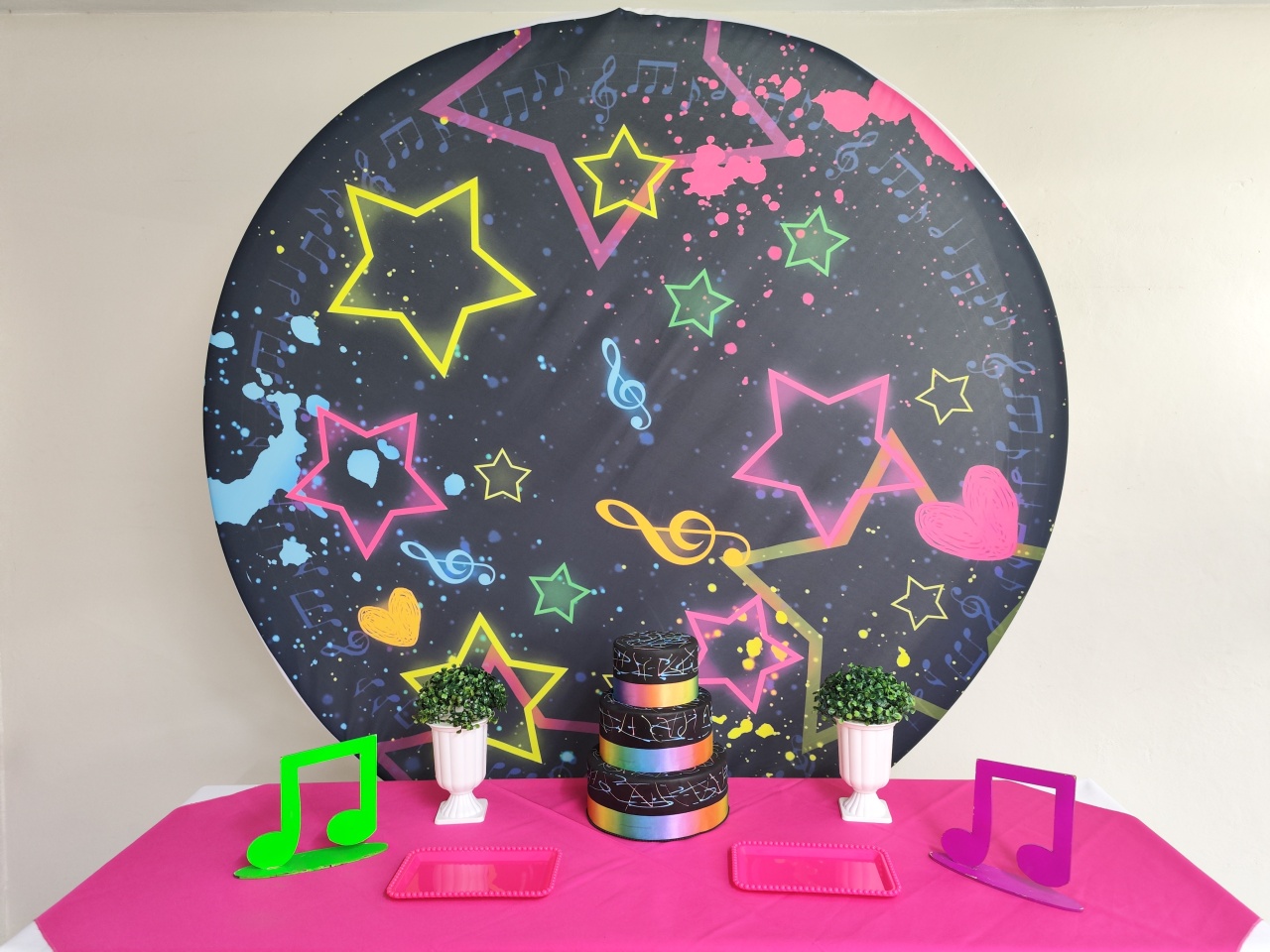 Kit Neon ( Estrela) Opçao 1 - Elisete Festas Kit Pegue e Monte