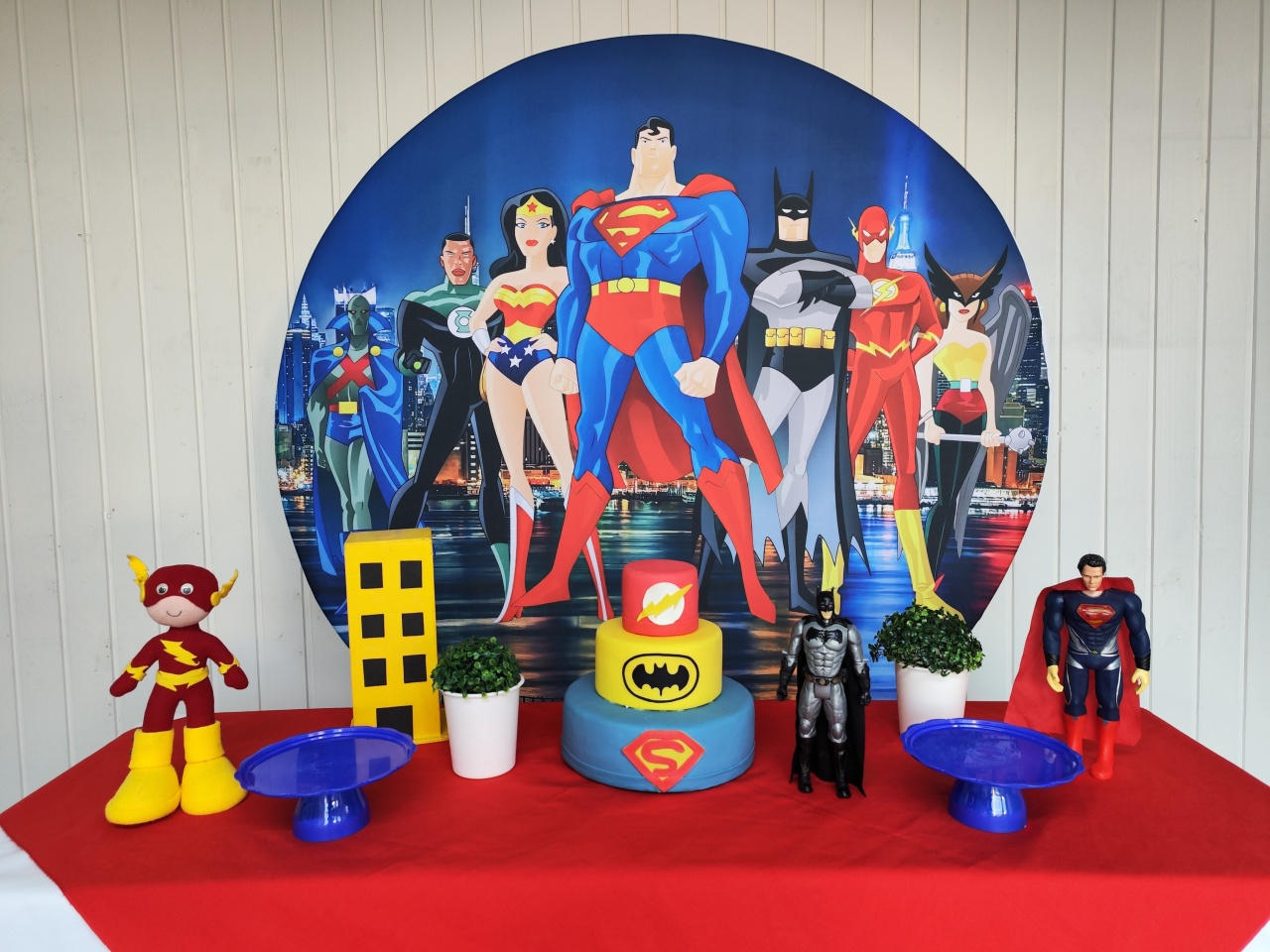 Kit Liga da Justiça ( Opçao 1) - Elisete Festas Kit Pegue e Monte