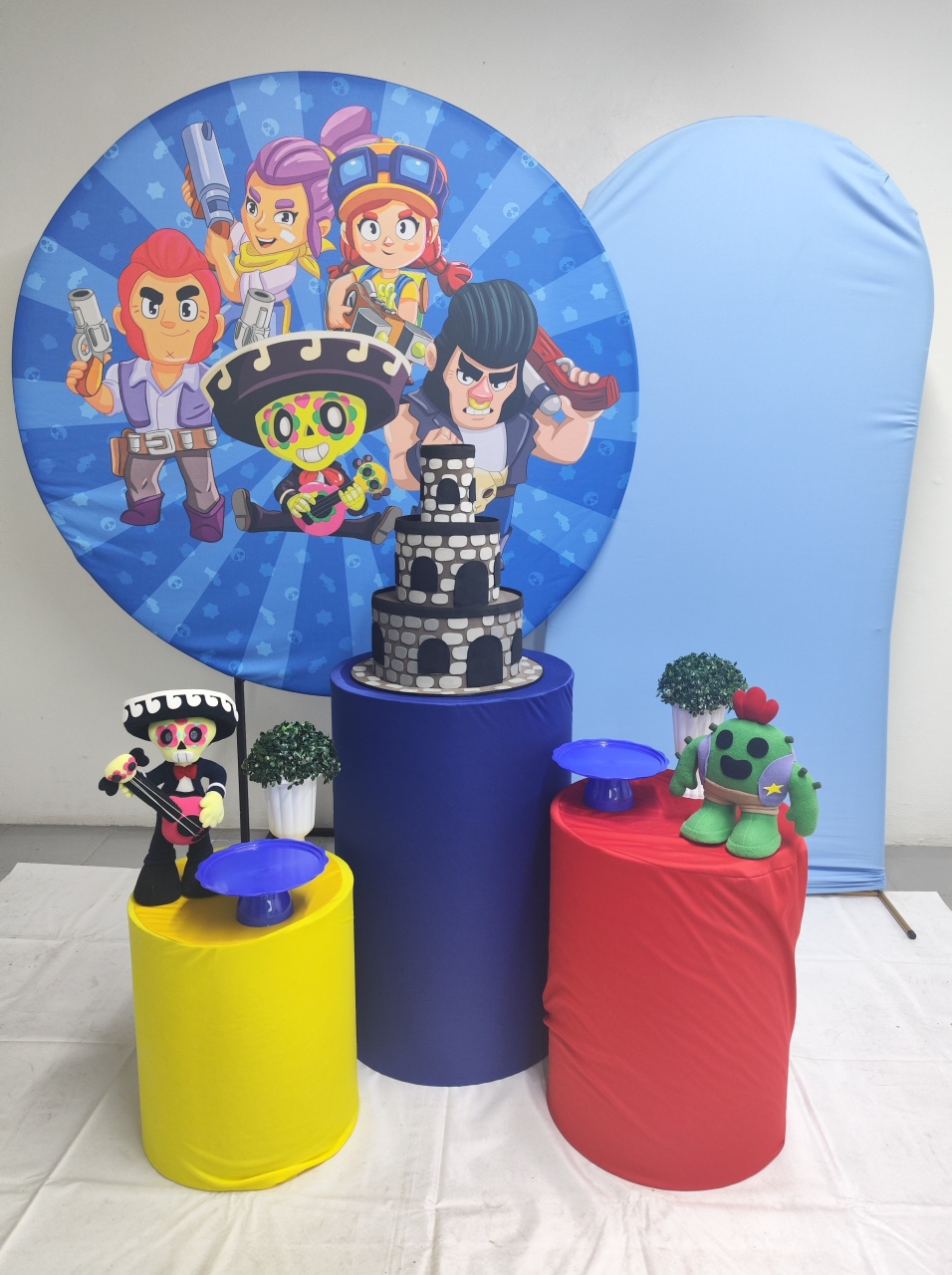Kit Brawl Stars Opção Plus  - Elisete Festas Kit Pegue e Monte