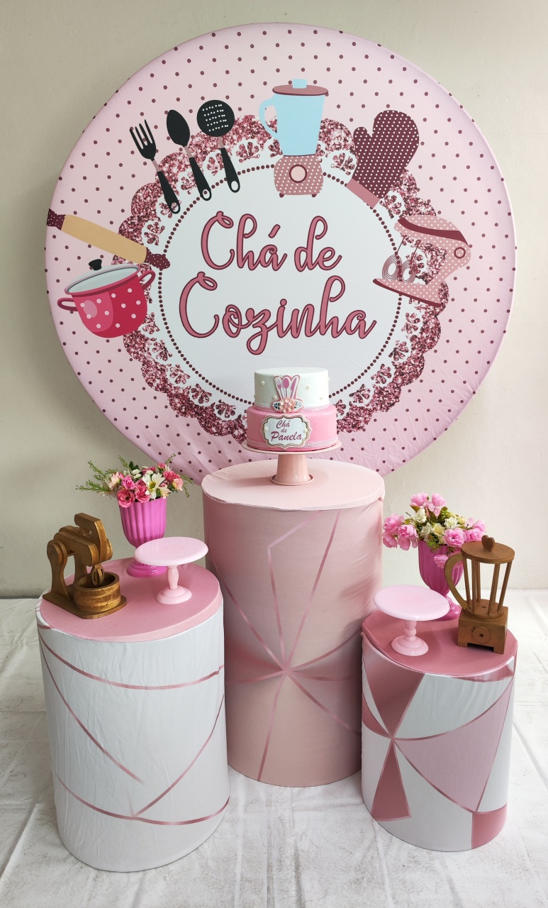 Kit Chá de Cozinha Opção 2 - Elisete Festas Kit Pegue e Monte
