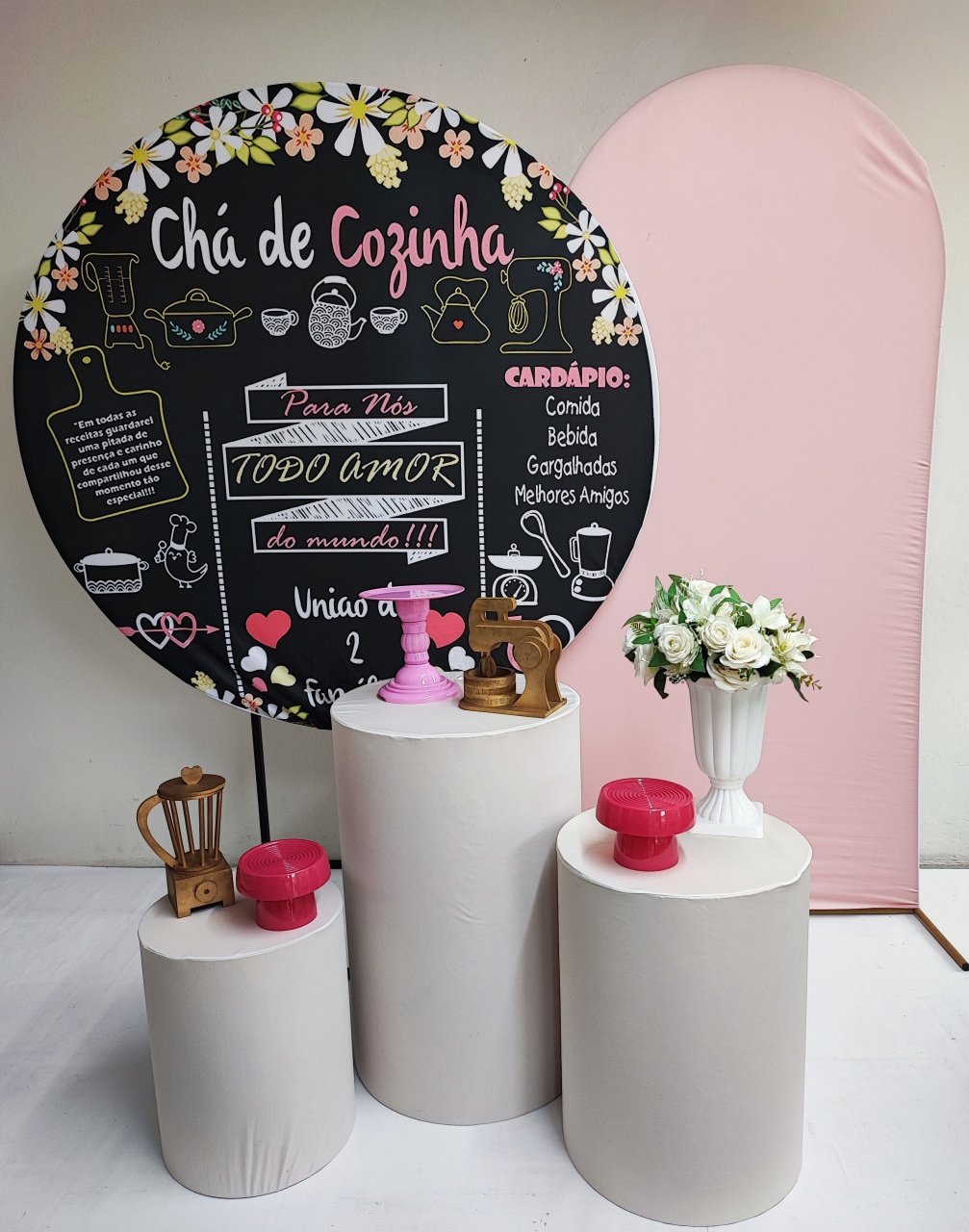 Kit Chá de Cozinha - Opção Plus  - Elisete Festas Kit Pegue e Monte