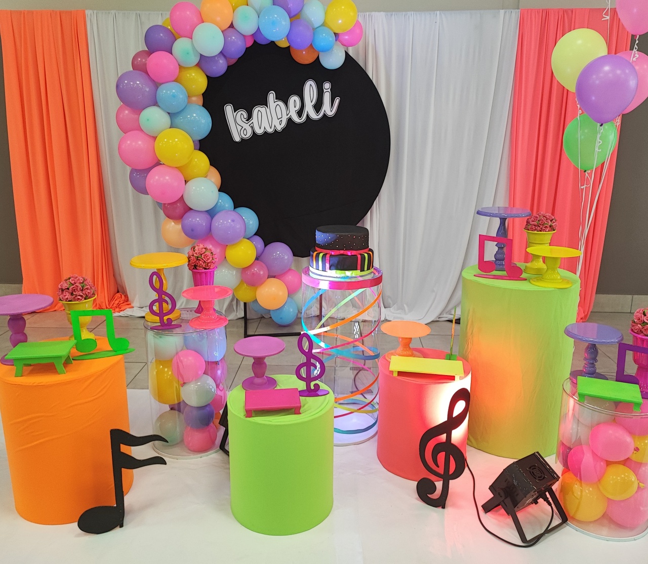 Montagem Neon 1 - Elisete Festas Kit Pegue e Monte