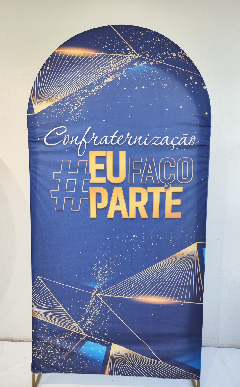 Casadinho Confra de Firma Azul+ Estrutura  - Elisete Festas Kit Pegue e Monte