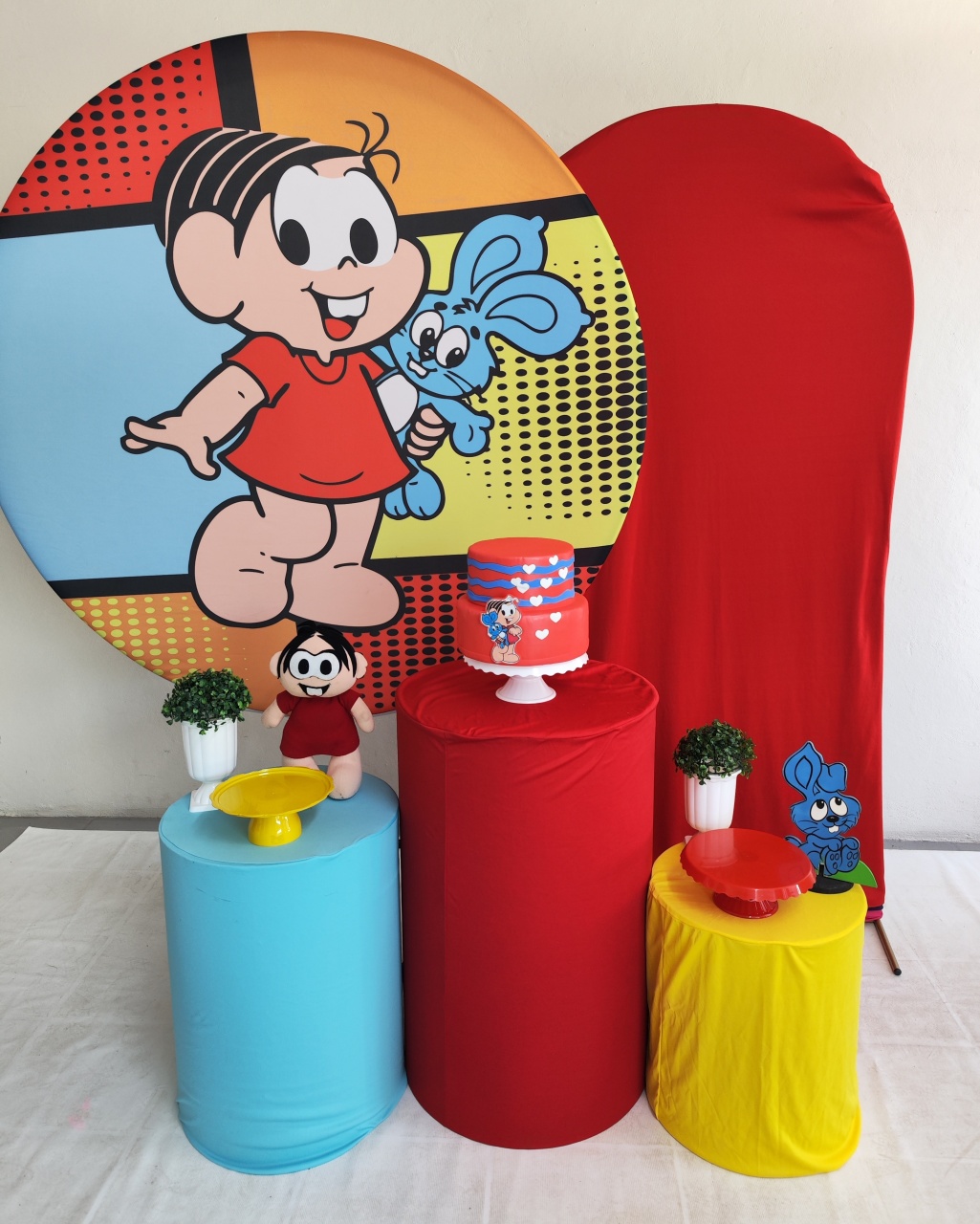 Kit da Monica Opção Plus - Elisete Festas Kit Pegue e Monte