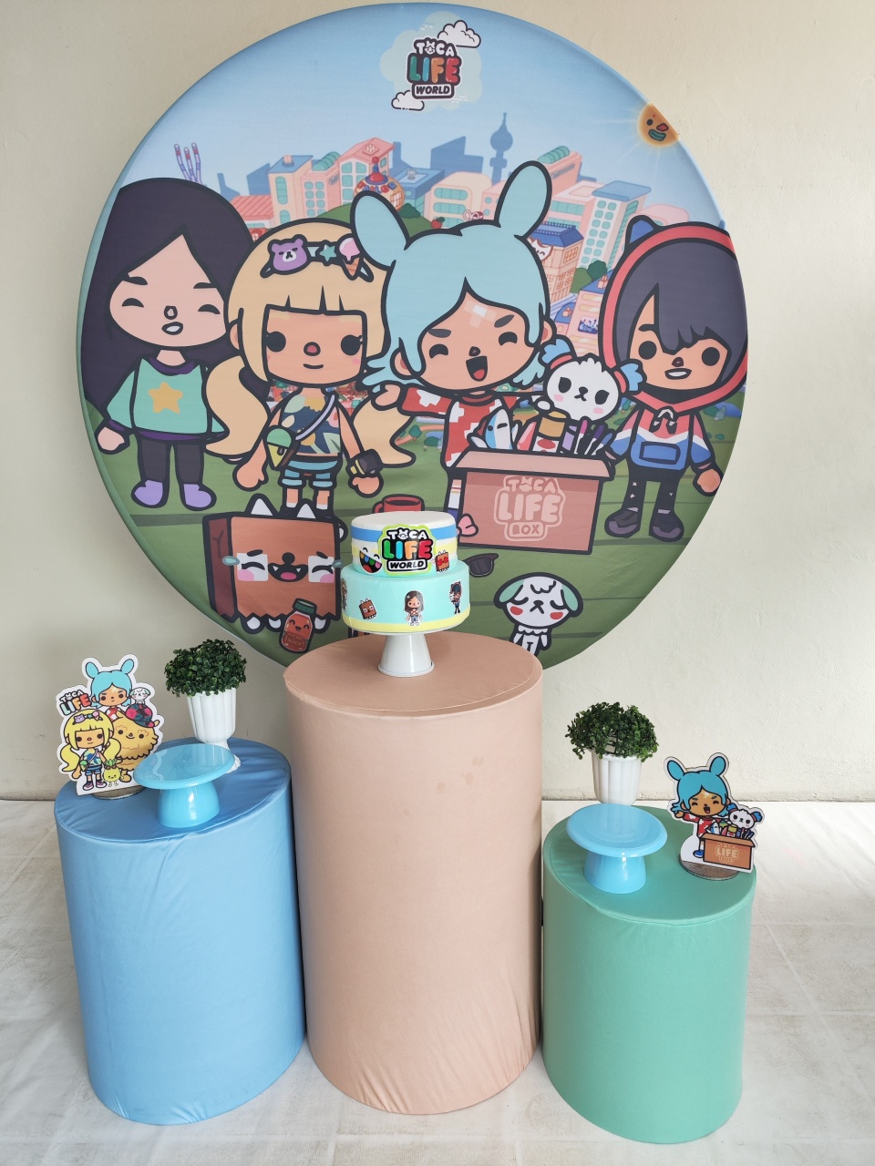 Kit Toca Life World Opçao 2 - Elisete Festas Kit Pegue e Monte