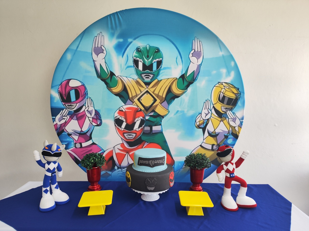 Kit Pawer Ranger Opção 1 - Elisete Festas Kit Pegue e Monte