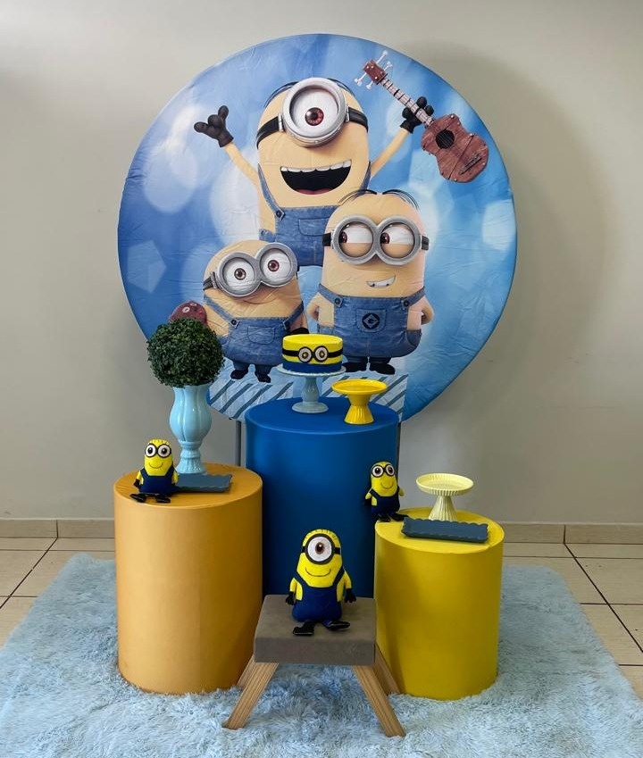 Kit Minions  - Cantinho Da Alegria Festas