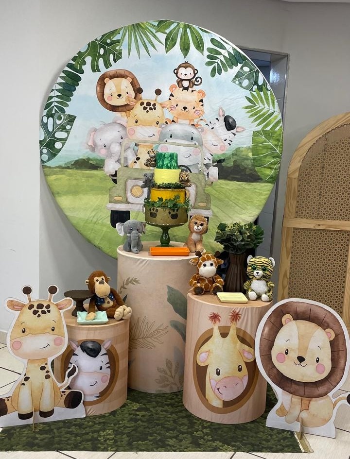 Kit Safari 2 - Cantinho Da Alegria Festas