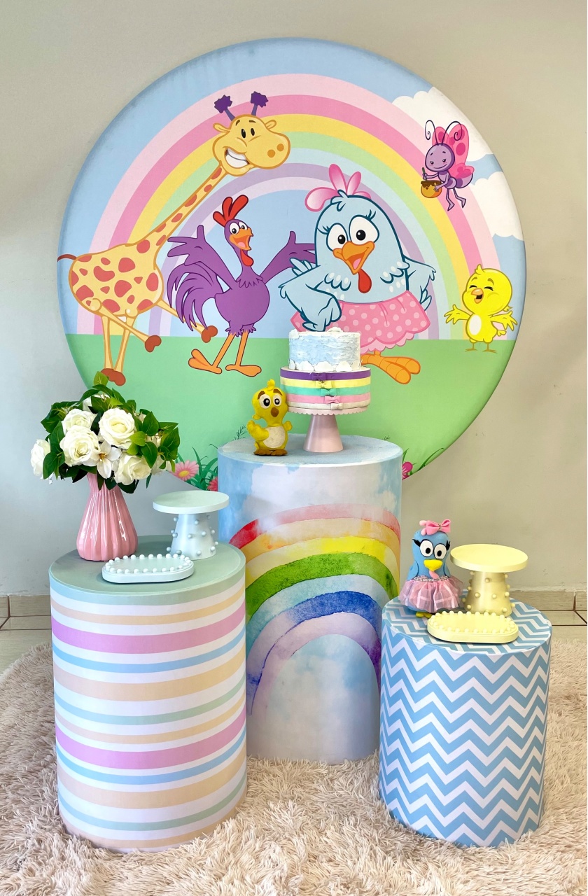 Kit Galinha Pintadinha 2 - Cantinho Da Alegria Festas