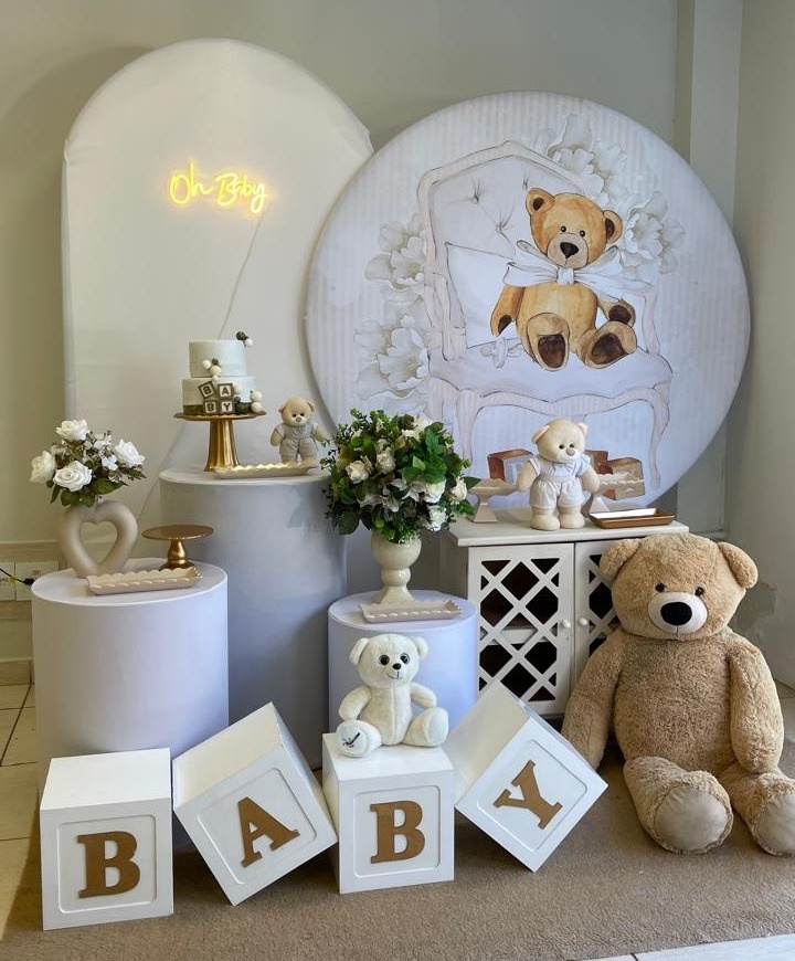 Composição Chá Urso  - Cantinho Da Alegria Festas