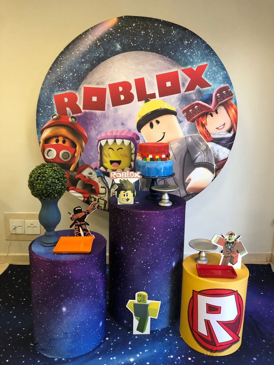 Kit Roblox 2 - Cantinho Da Alegria Festas