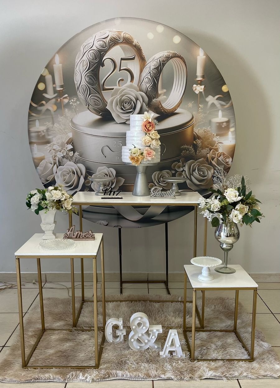 Kit Bodas de Prata 2 - Cantinho Da Alegria Festas