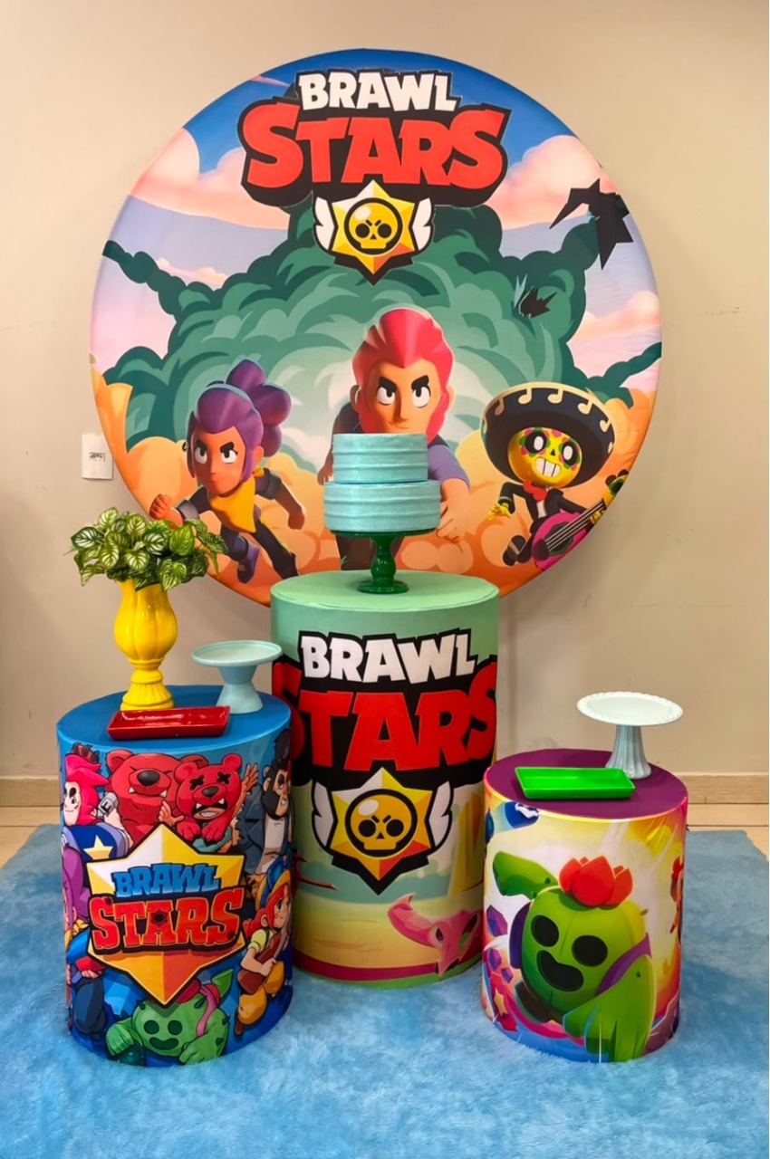 Kit Brawl Stars - Cantinho Da Alegria Festas