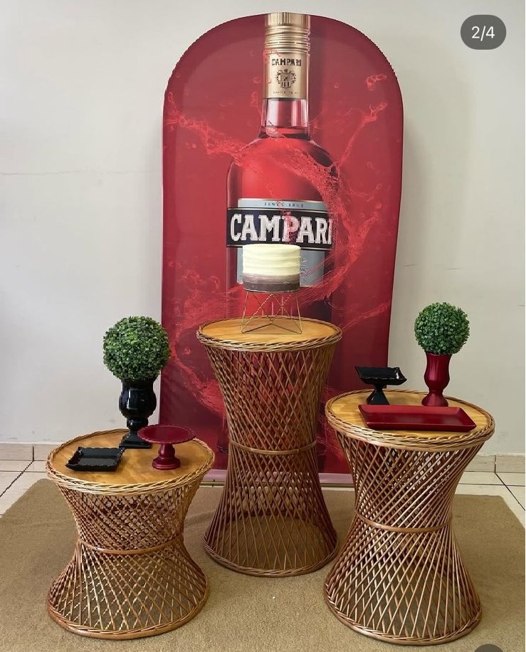 Locação Campari Luxo - Cantinho Da Alegria Festas