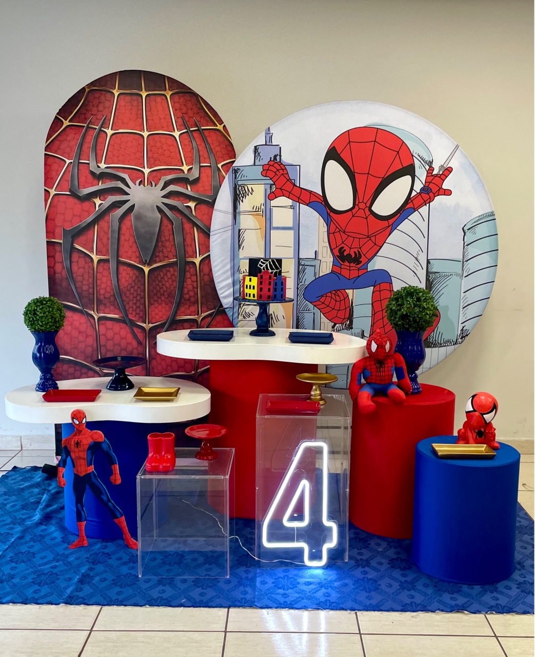Locação Homem Aranha Baby - Cantinho Da Alegria Festas