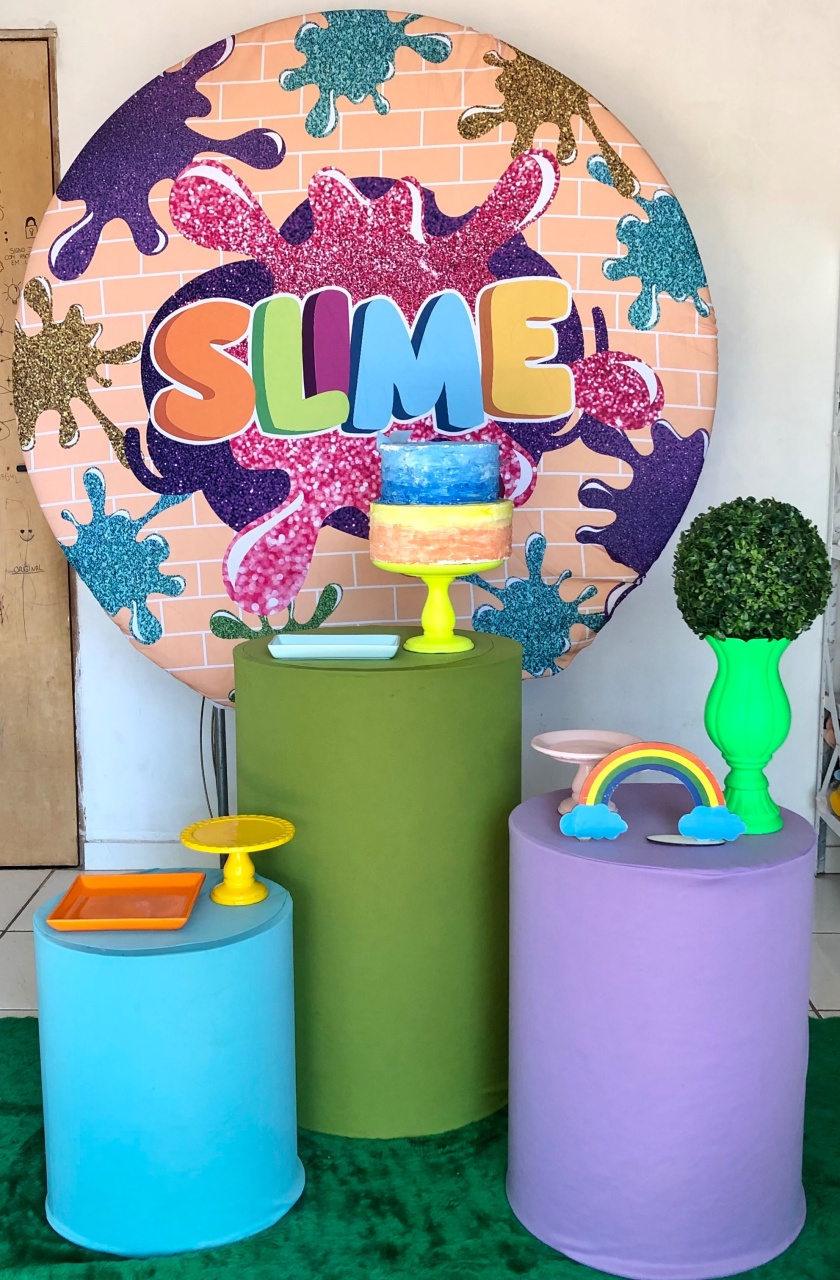 Kit Slime  - Cantinho Da Alegria Festas
