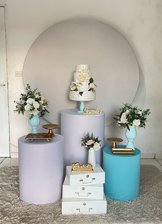 Kit Casamento Azul Candy - Cantinho Da Alegria Festas