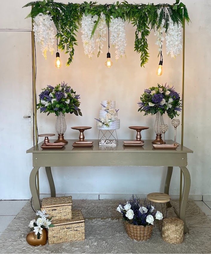 Casamento Lavanda - Cantinho Da Alegria Festas