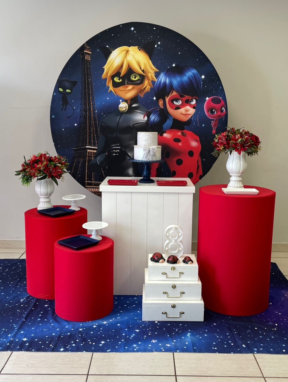 Kit Lady Bug 2.0 - Cantinho Da Alegria Festas