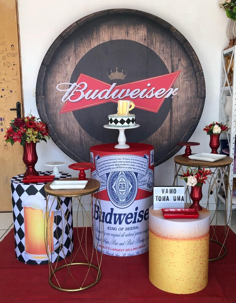 Kit Bebida Budweiser 2.0 - Cantinho Da Alegria Festas