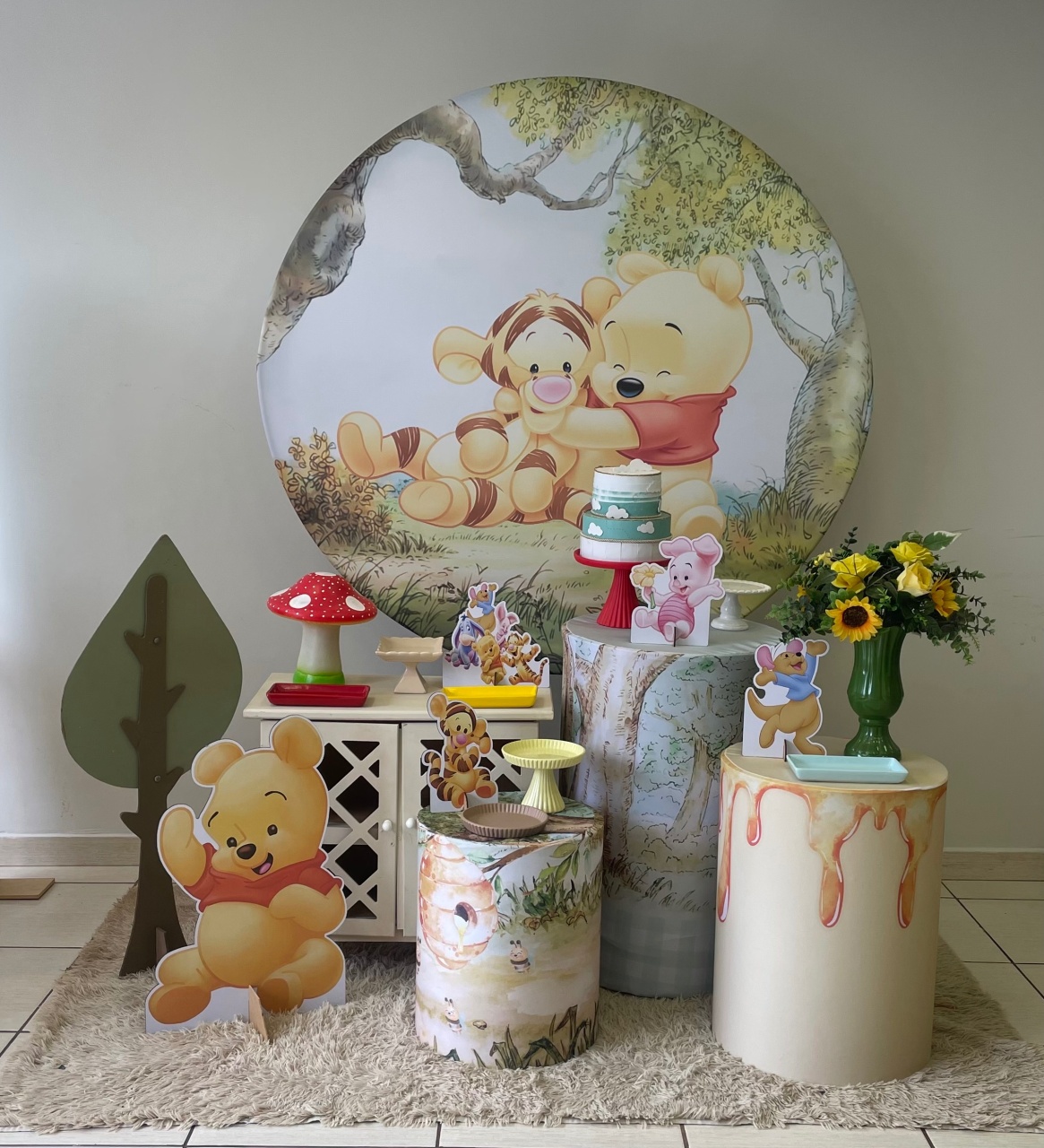 Kit Ursinho Pooh 2.0 - Cantinho Da Alegria Festas