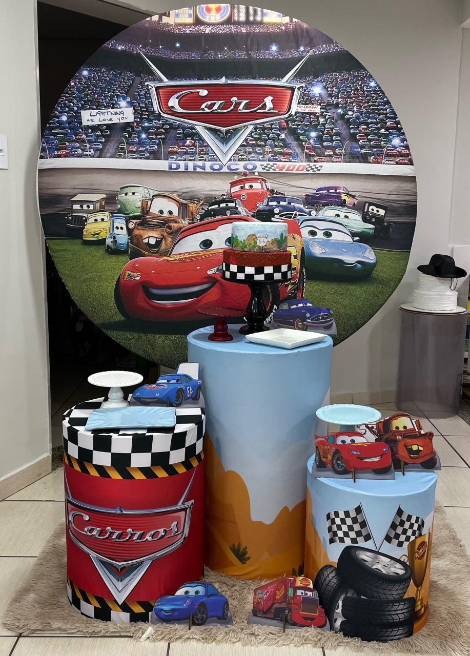 Kit Carros Disney 2 - Cantinho Da Alegria Festas