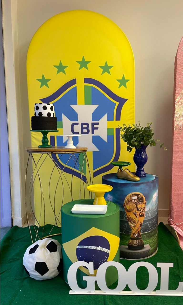 Kit Cbf Copa Do Mundo - Cantinho Da Alegria Festas