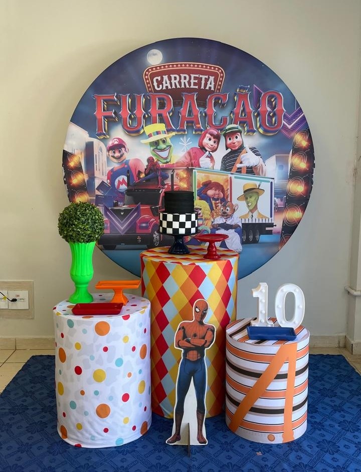 Kit Carreta Furacão - Cantinho Da Alegria Festas