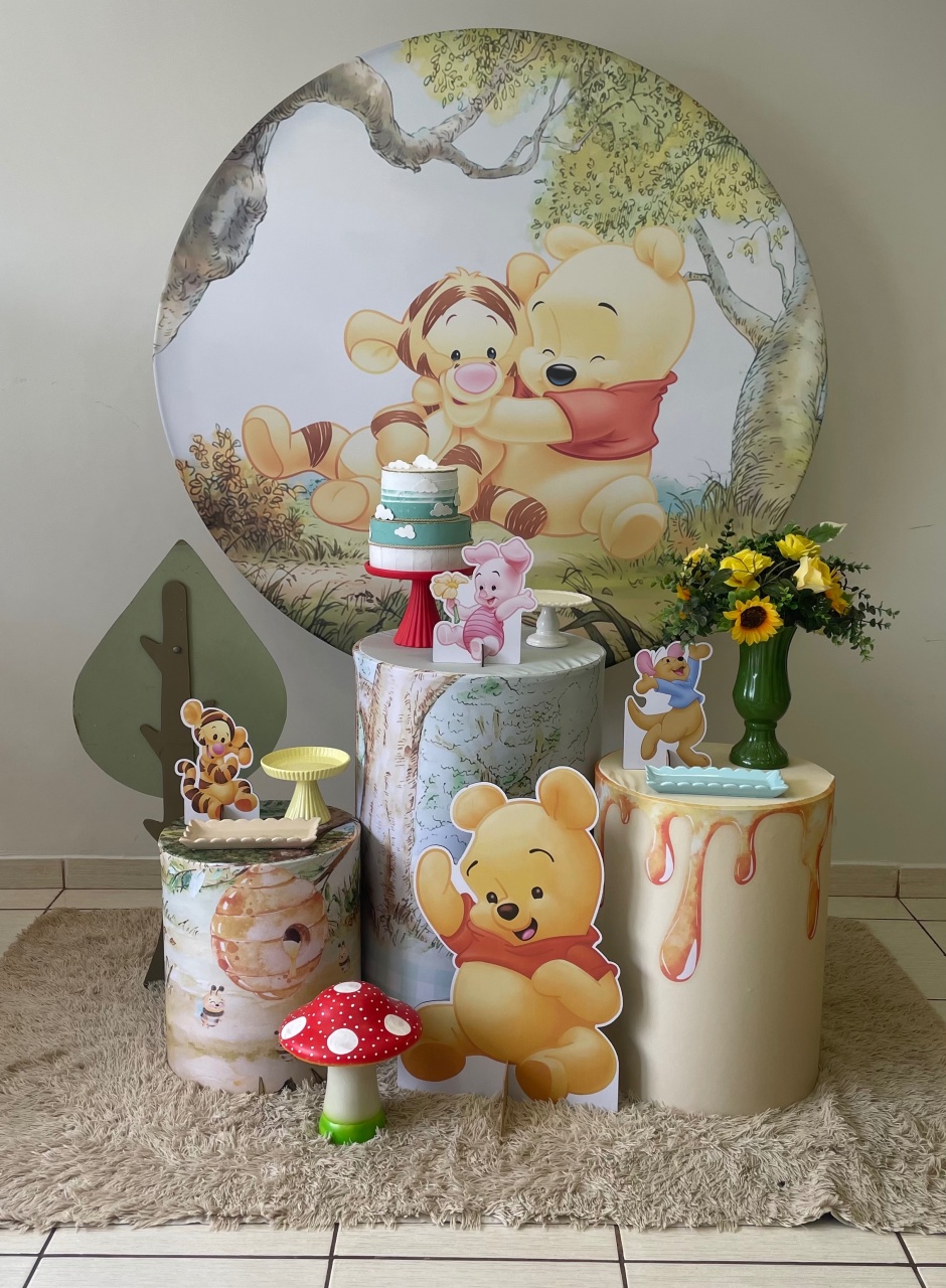 Kit Ursinho Pooh 2 - Cantinho Da Alegria Festas