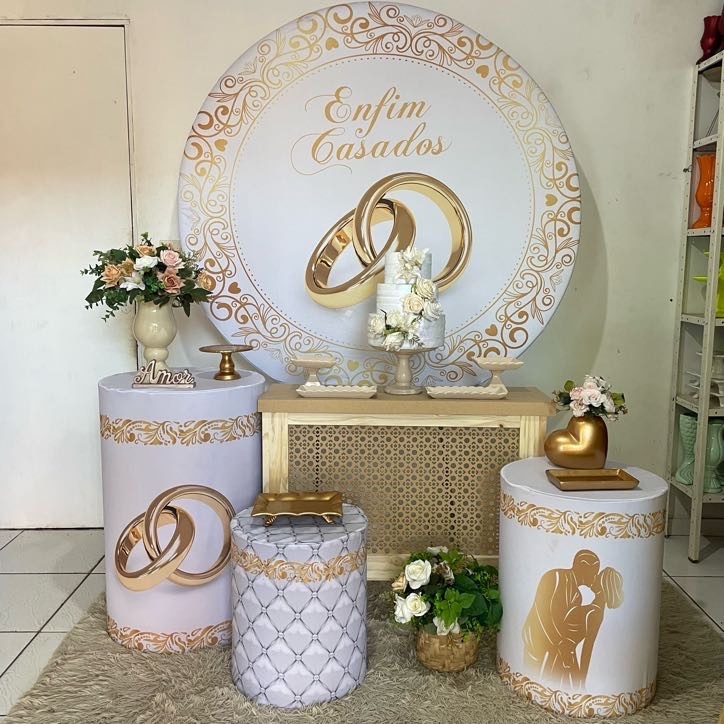 Kit Casamento 2.0  - Cantinho Da Alegria Festas