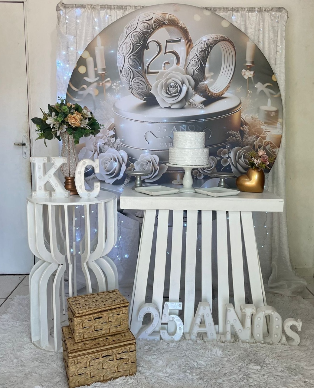 Bodas de Prata - Cantinho Da Alegria Festas