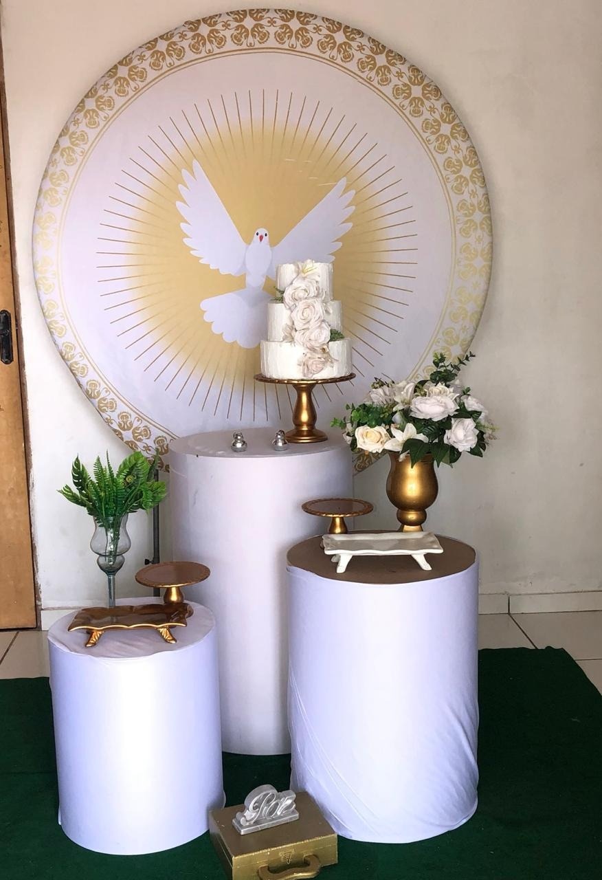 Kit Batizado Santíssimo - Cantinho Da Alegria Festas